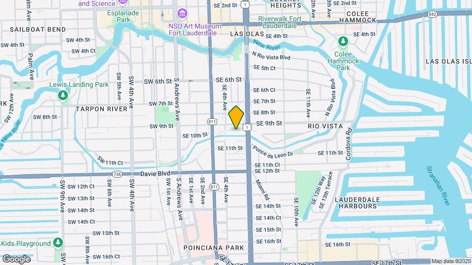 420 SE 9th Ct Map and Location Details