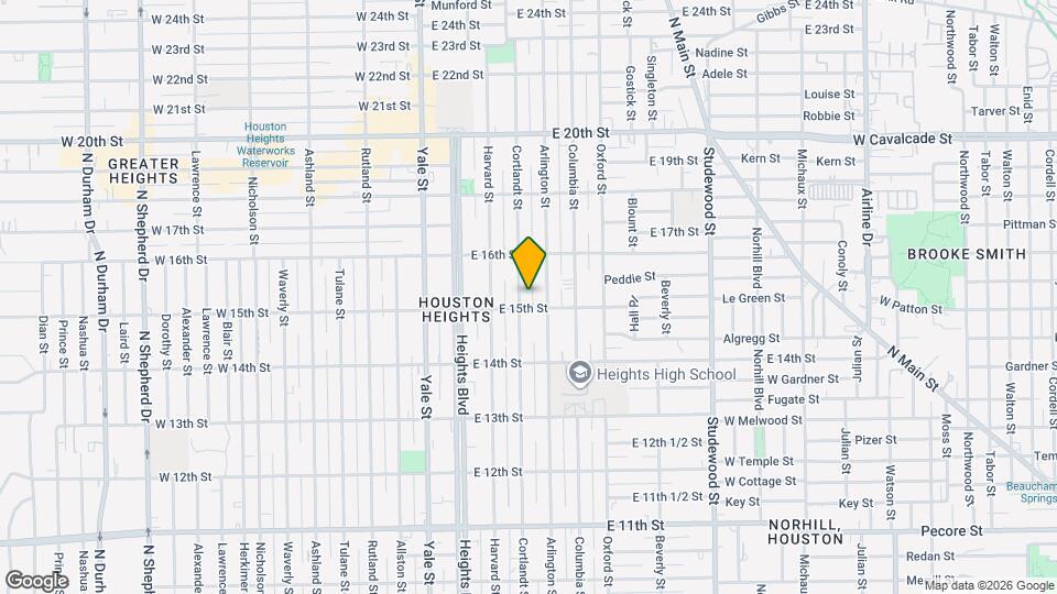 1506 Cortlandt St Map and Location Details