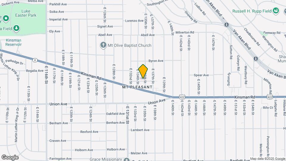 3410 E 135th St Map and Location Details