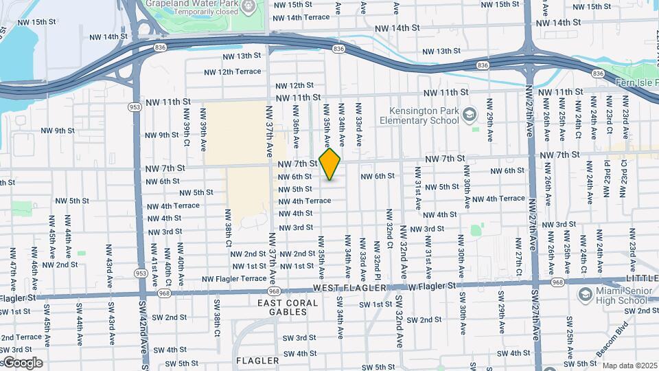 3465 NW 5th St Map and Location Details