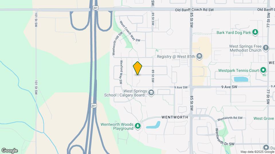 31 Wentworth Mt SW Map and Location Details