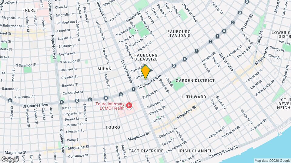 3201 Saint Charles Ave, Unit 330 Map and Location Details