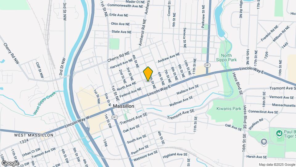 110 4th St NE Map and Location Details