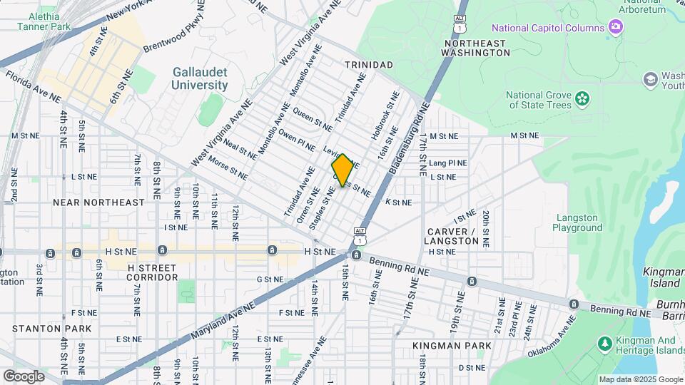 1318 Holbrook St NE Mapa y Detalles de la Ubicación