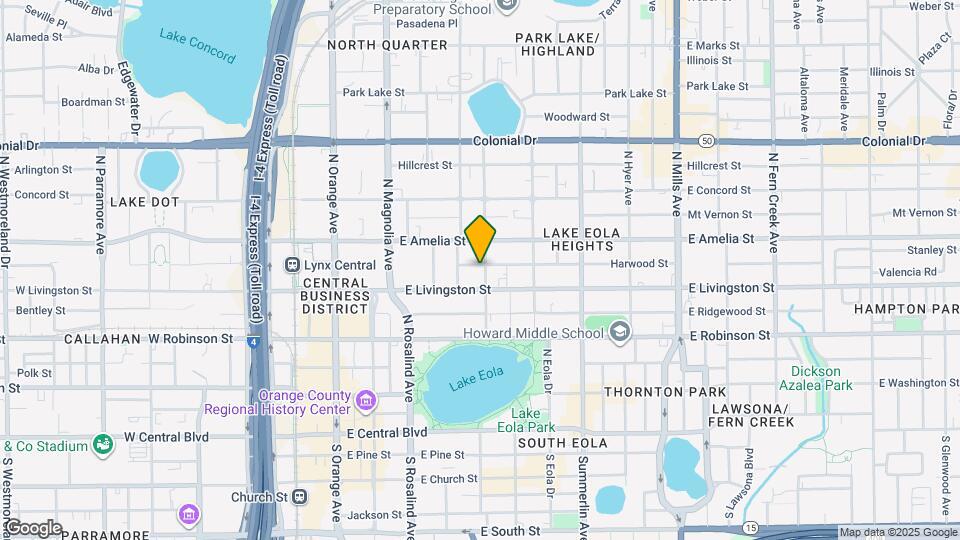 418 Broadway Ave Map and Location Details