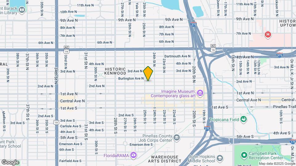 2445 2nd Ave N Map and Location Details