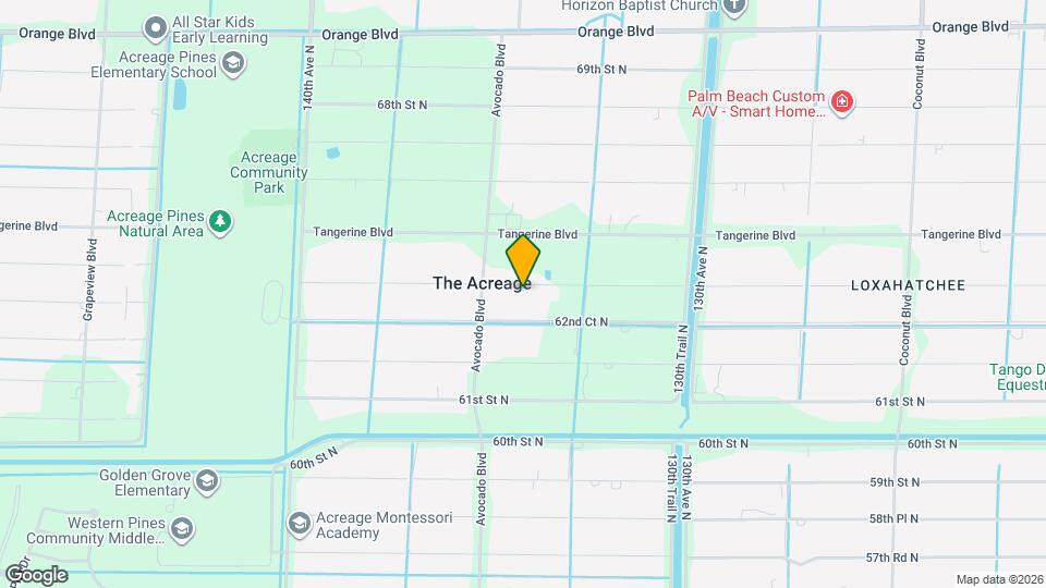 13432 63rd Ln N Mapa y Detalles de la Ubicación