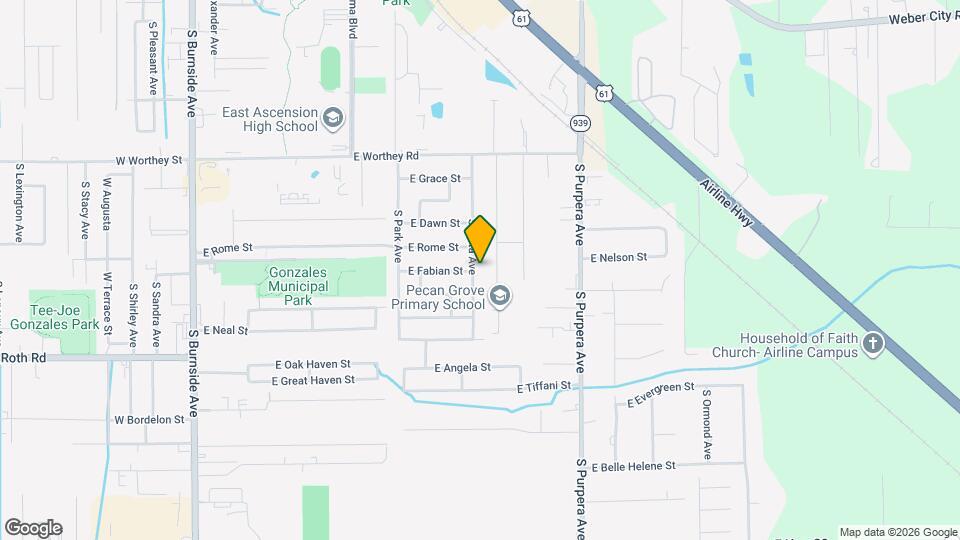 1428 S Vista Ave Map and Location Details