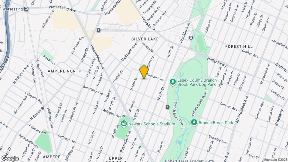 575 N 9th St Map and Location Details