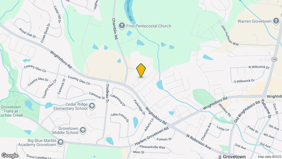 127 Brandimere Drive Map and Location Details