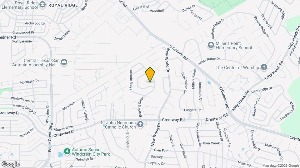 9410 Fulwood Trail Mapa y Detalles de la Ubicación