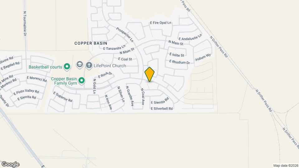 28241 N Quartz Way Map and Location Details