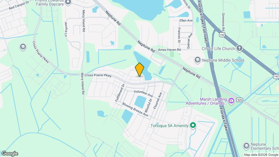 2525 Relaxing Ln Map and Location Details