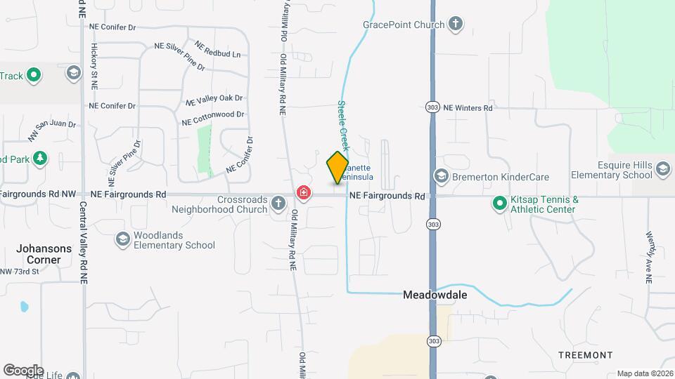 1290 NE Fairgrounds Rd Mapa y Detalles de la Ubicación