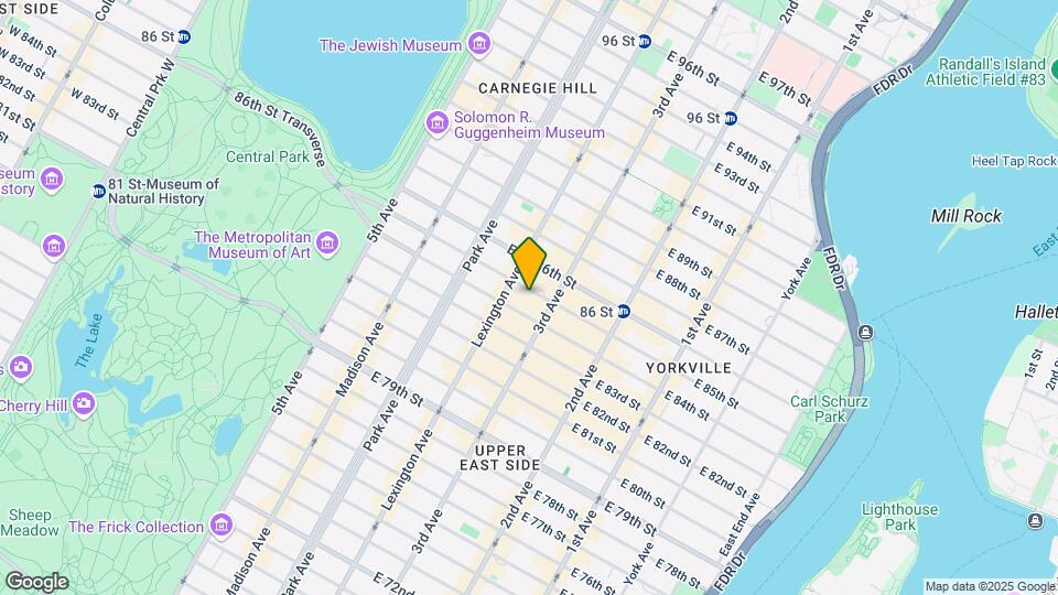 160-172 E 85th St Map and Location Details