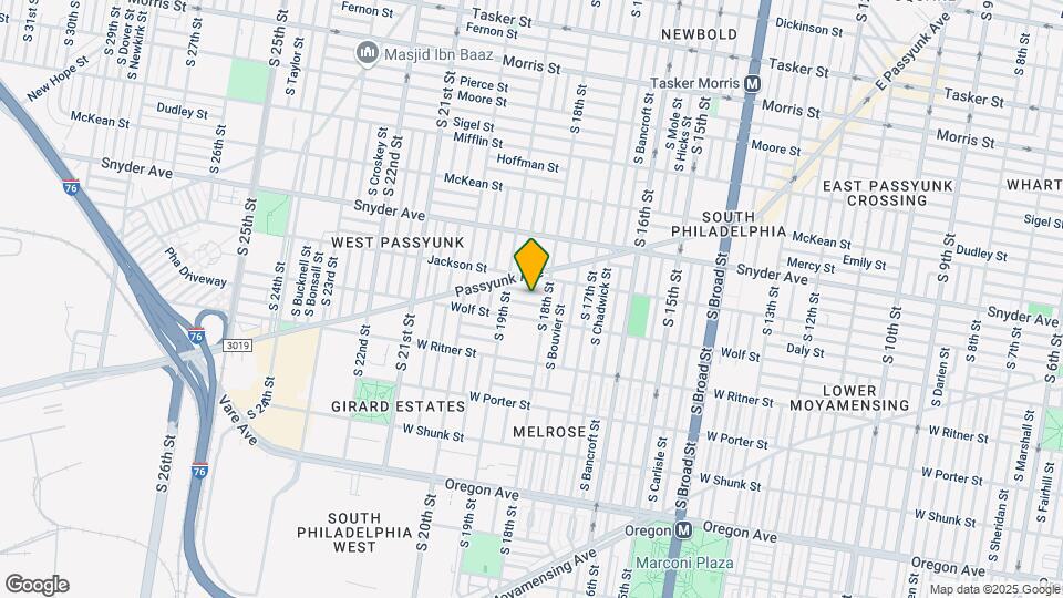 1821 Daly St Map and Location Details