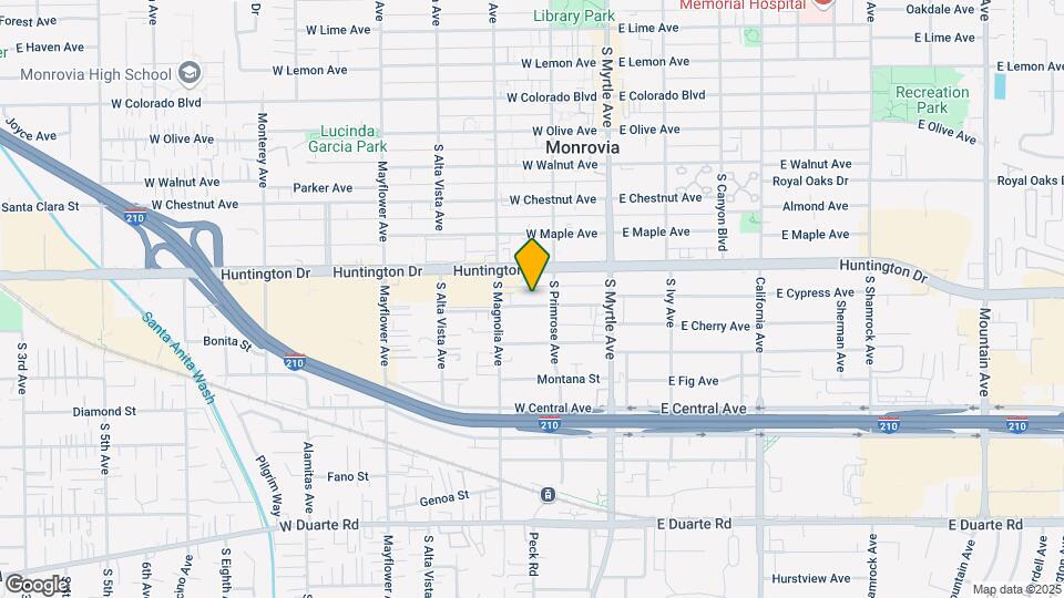 217 W Cypress Ave Map and Location Details