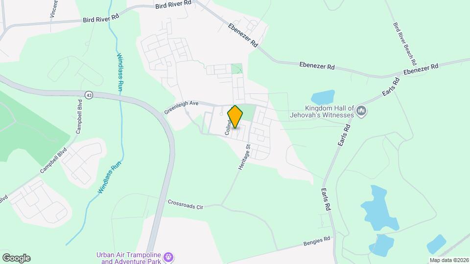 410 Redbridge St Map and Location Details