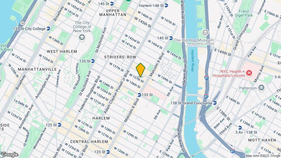 111-113 W 137th St Map and Location Details