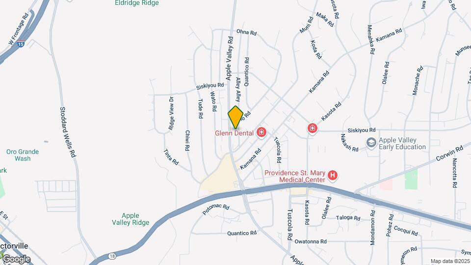 16137 Apple Valley Rd Map and Location Details