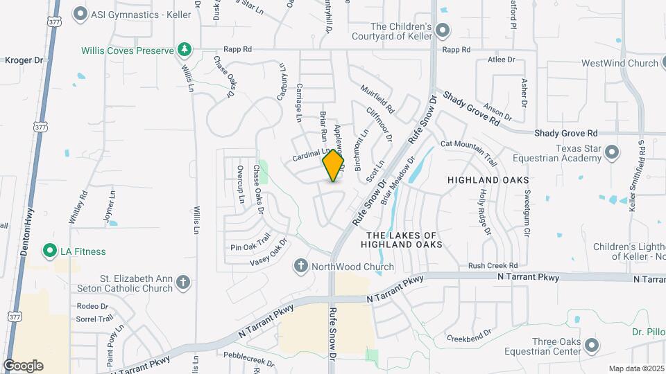 609 Wyndham Cir Map and Location Details