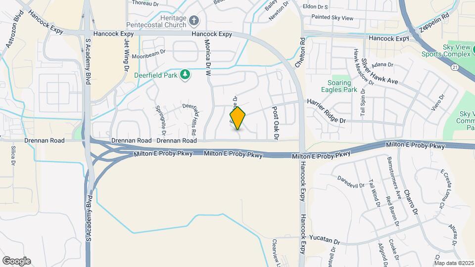 3473 Foxridge Dr Map and Location Details