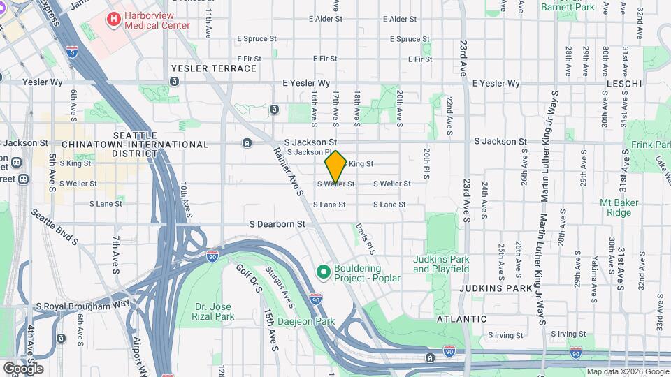 1625 S Weller St Map and Location Details