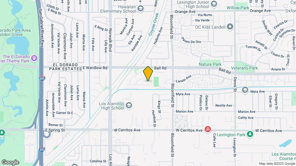 3861 Fenley Dr Map and Location Details