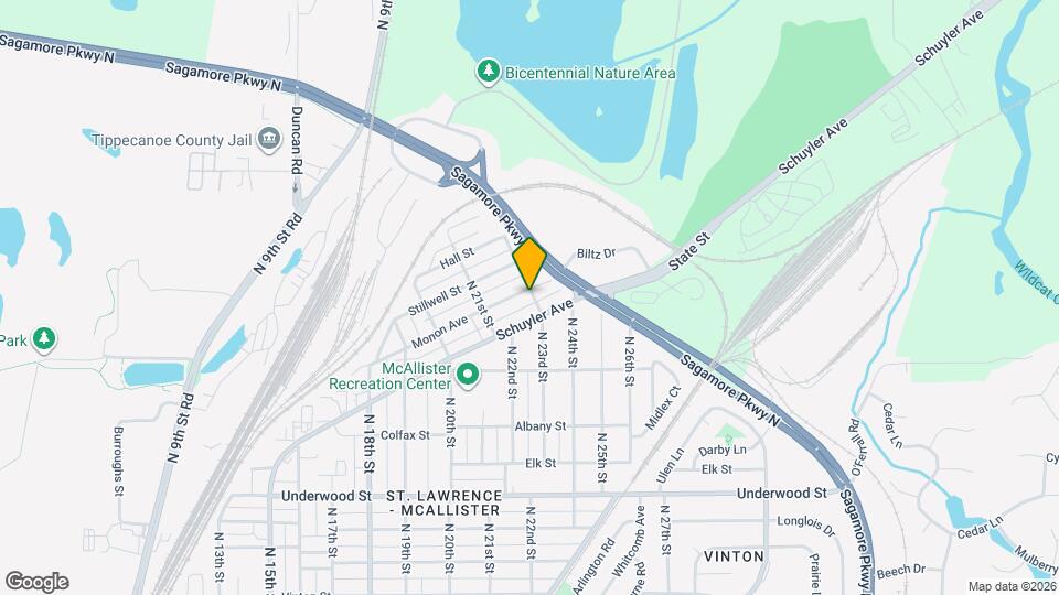 2416 N 22nd St Map and Location Details