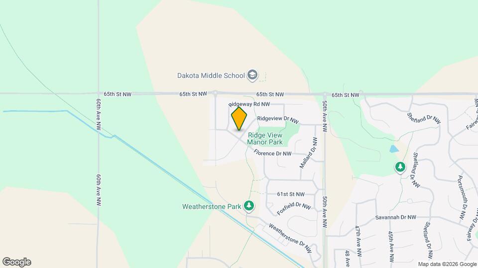 5385 Florence Dr NW Map and Location Details