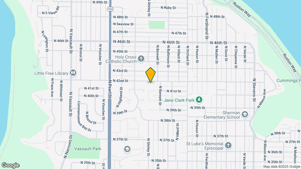 5422 N 42nd St Map and Location Details