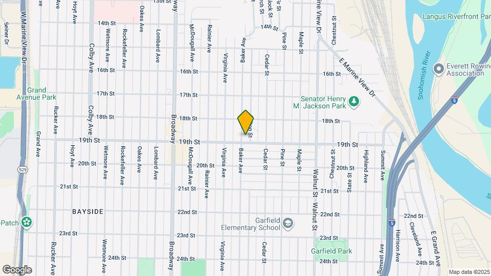1827 Baker Ave Map and Location Details