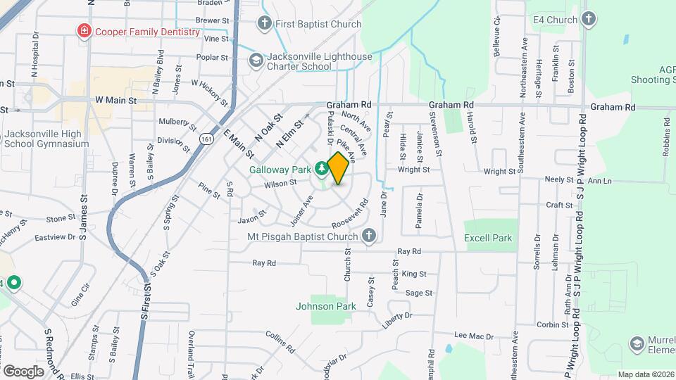 103 East Blvd Map and Location Details