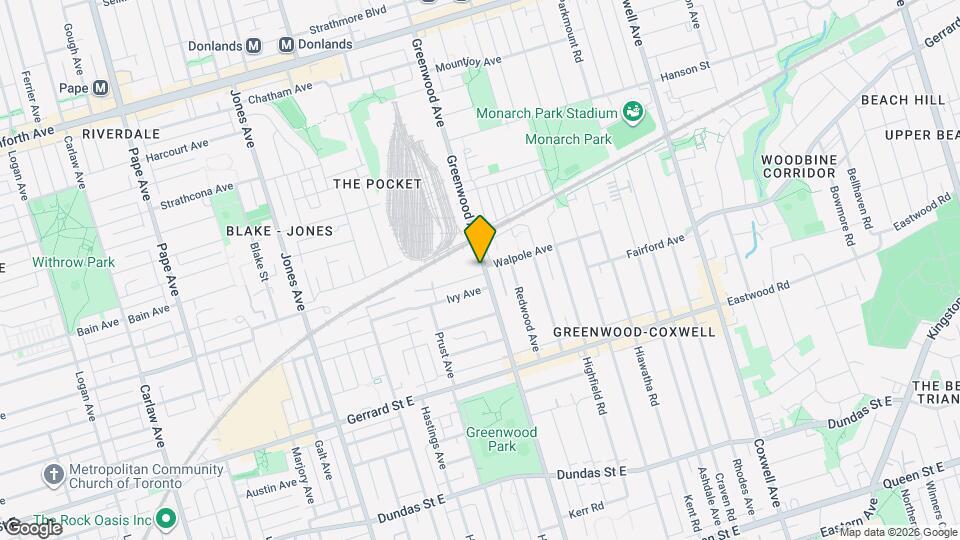 304-310 Greenwood Av Map and Location Details