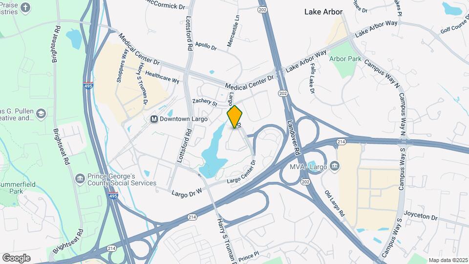 9605 Lake Point Ct Map and Location Details