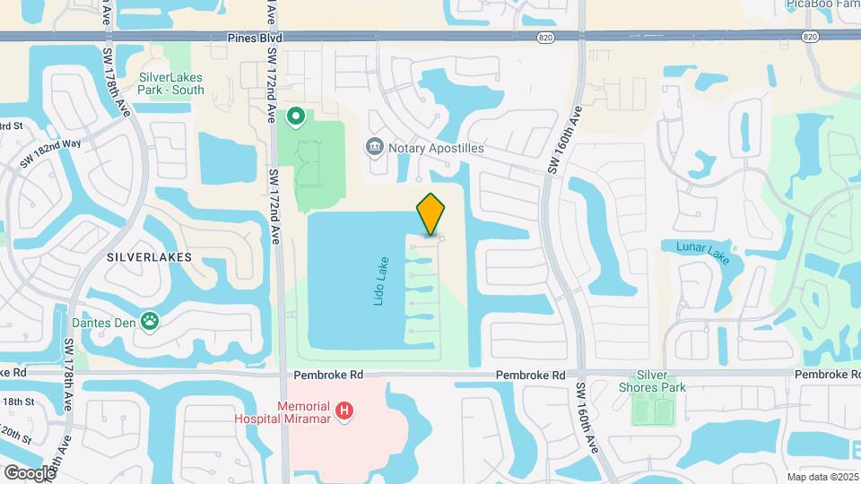 780 SW 167th Ave Map and Location Details