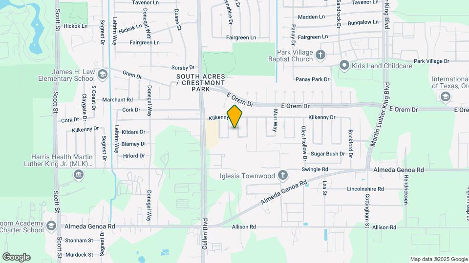 12802 Greenshire Dr Map and Location Details