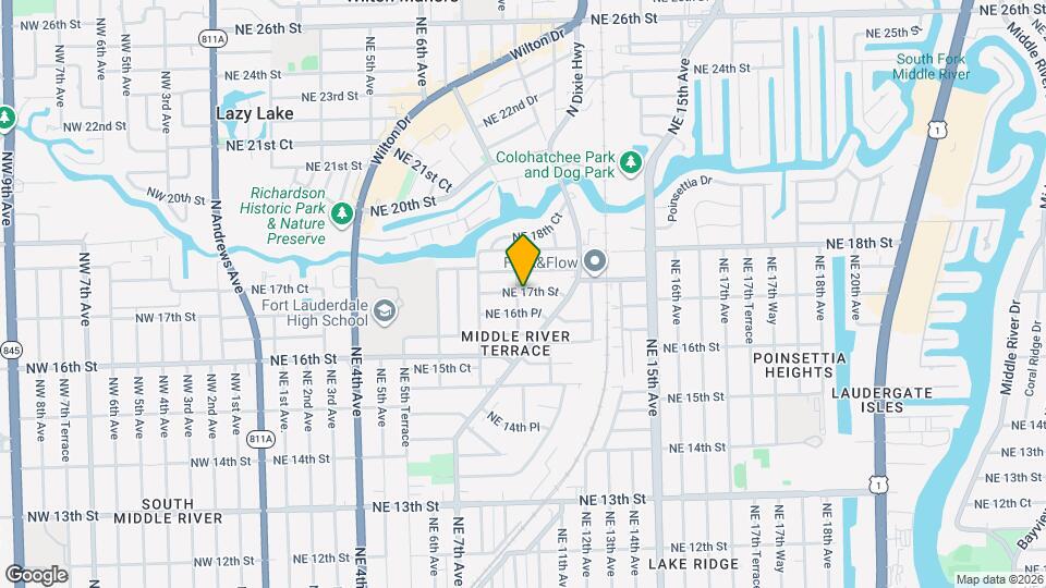 920 NE 17th St Map and Location Details