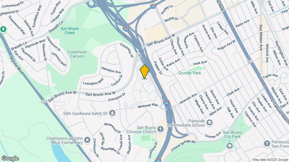 2108 Shelter Creek Ln Map and Location Details