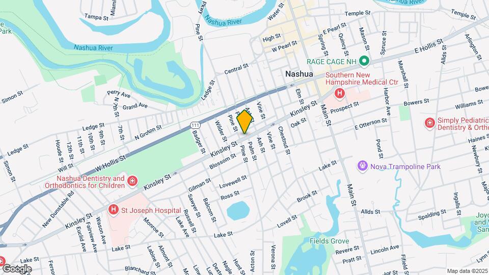 61 Kinsley St Map and Location Details
