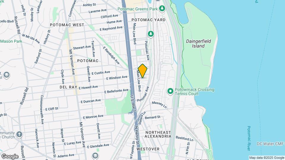 710 E Howell Ave Map and Location Details