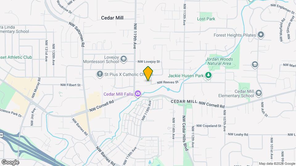 1185 NW 116th Ave Map and Location Details
