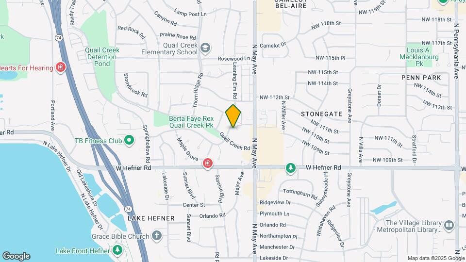 11108 Leaning Elm Rd Map and Location Details