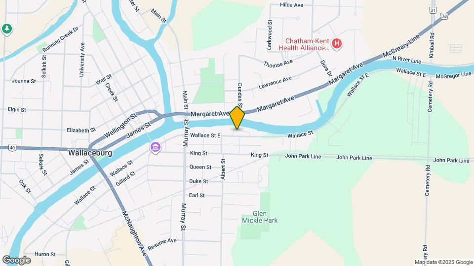 695 Wallace St Map and Location Details