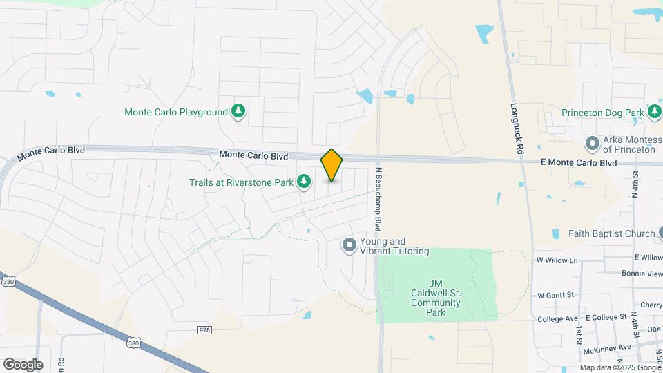 1404 Chrome St Map and Location Details