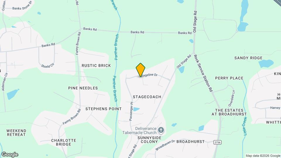 5208 Relay Way Map and Location Details