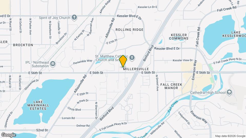 5620 Forest Manor Ave Map and Location Details