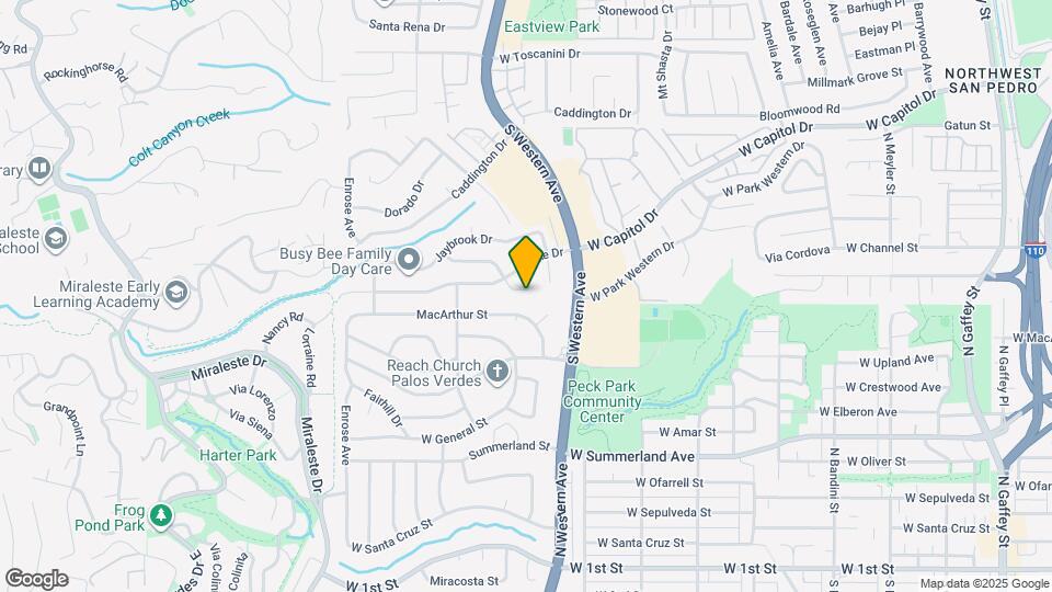 1854 Homeworth Dr Map and Location Details