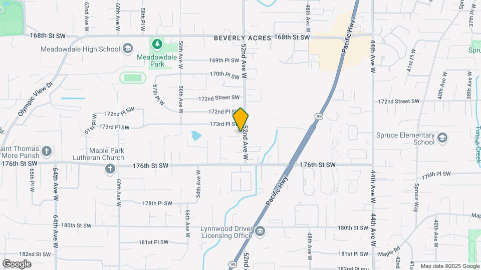 17410 52nd Ave W Map and Location Details