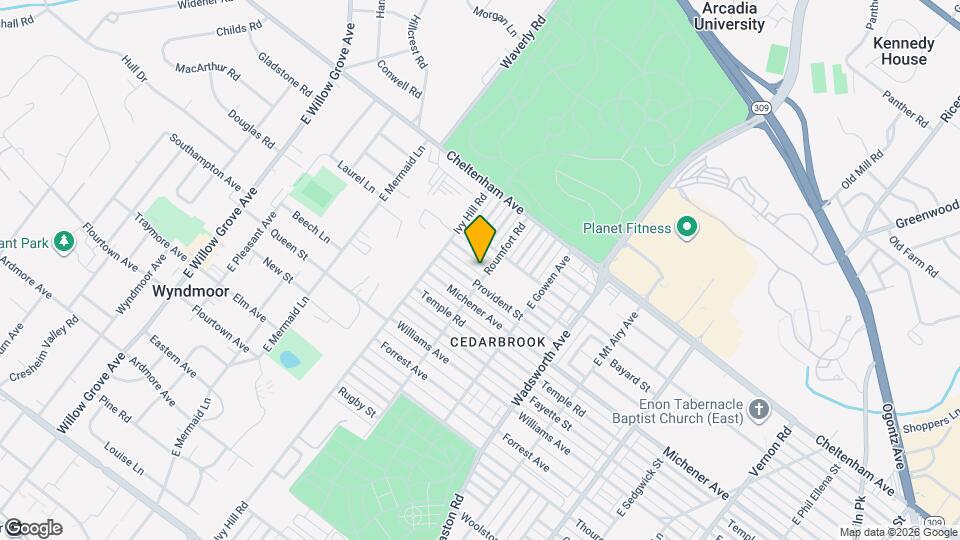 8604 Bayard St Map and Location Details